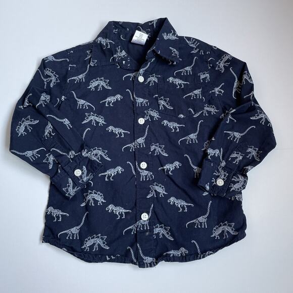 Gymboree Dinosaur Button Down - Picture 1 of 2